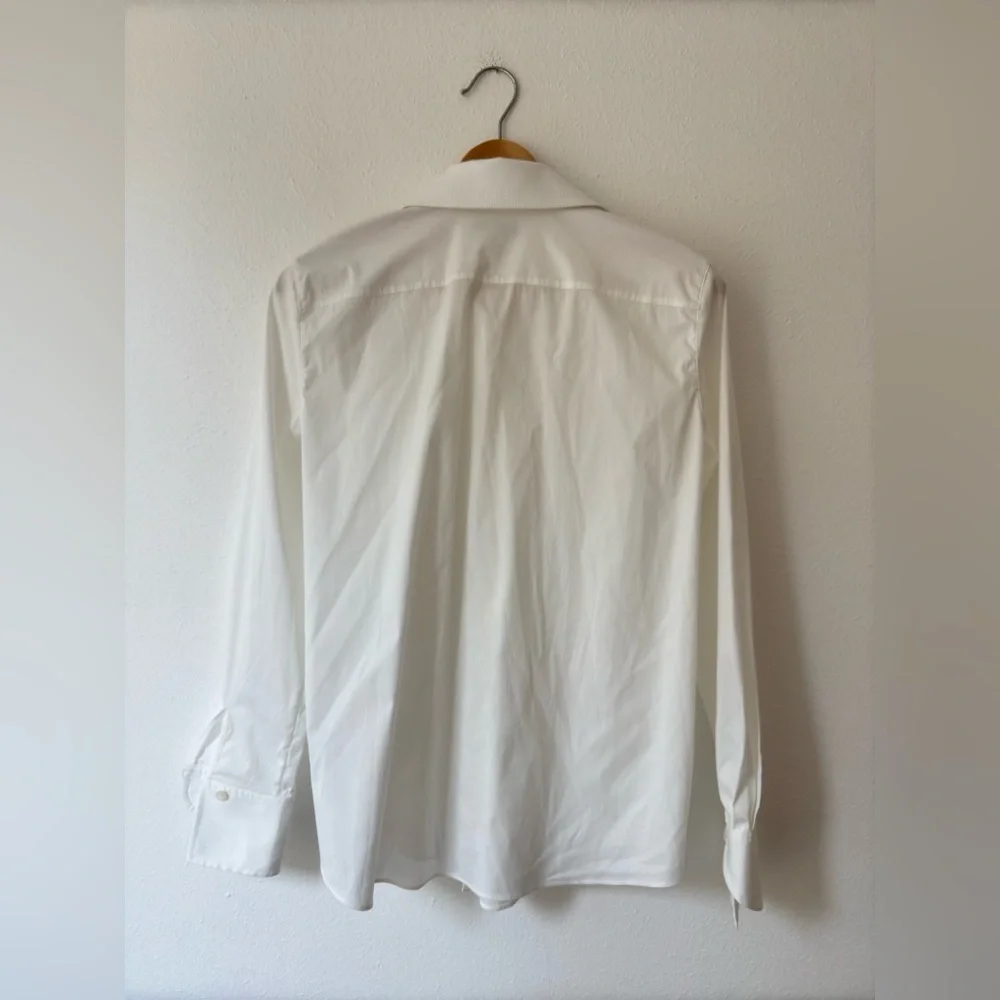 Lafayette 148 New York Stretch Cotton Straight Shirt - Picture 6 of 9